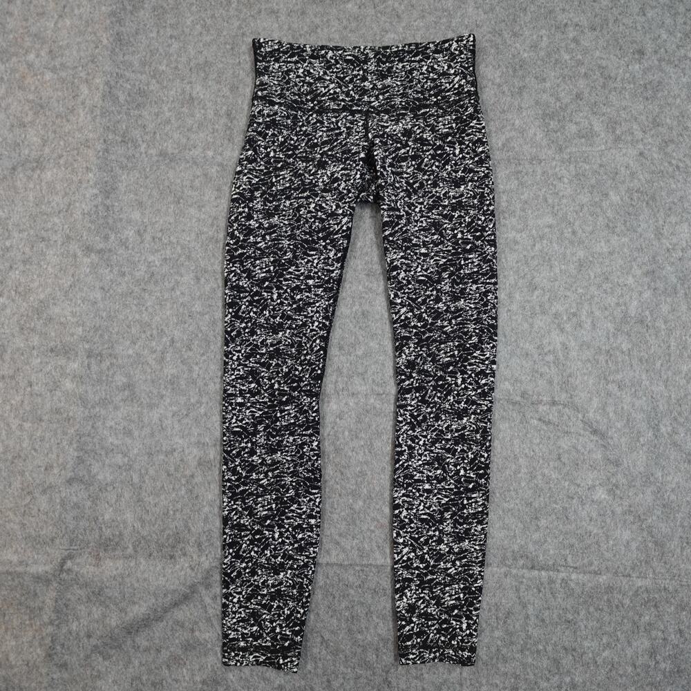 Lululemon Leggings Womens 4 Wunder Under 27" Run Gym Workout Yoga Athletic‎